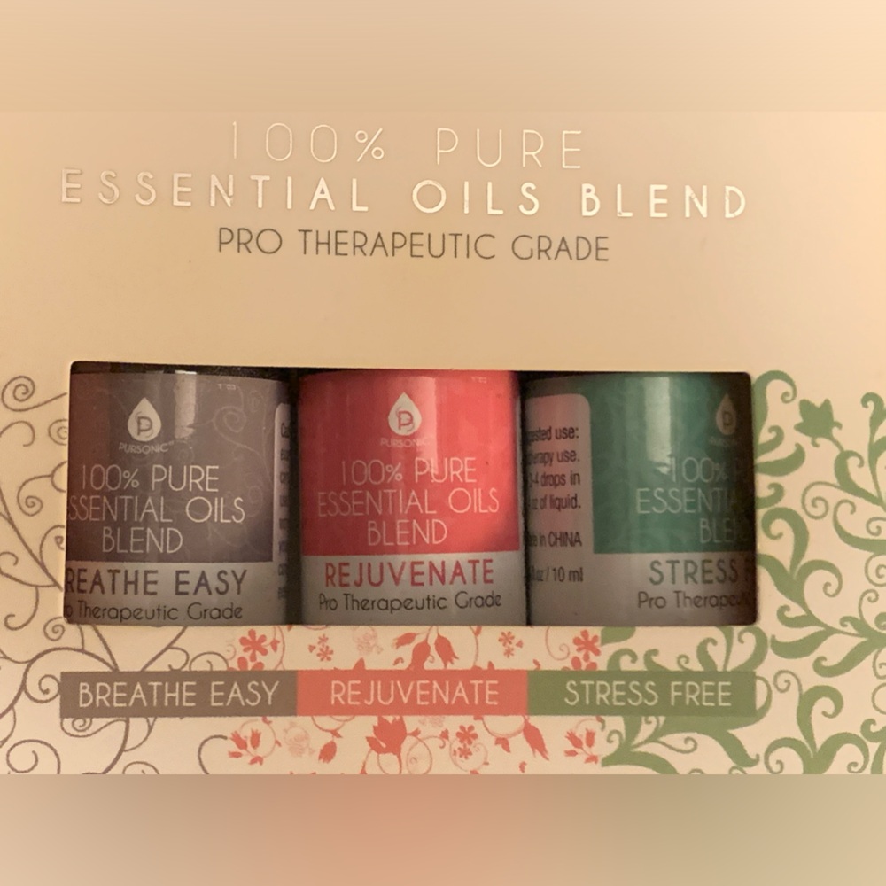 Pursonic 100% pure essential oils